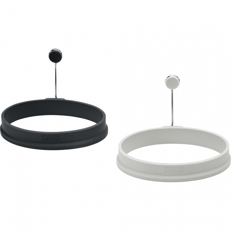 obręcze do jajek sadzonych, owale, 2 szt., 12 x 9,5 cm