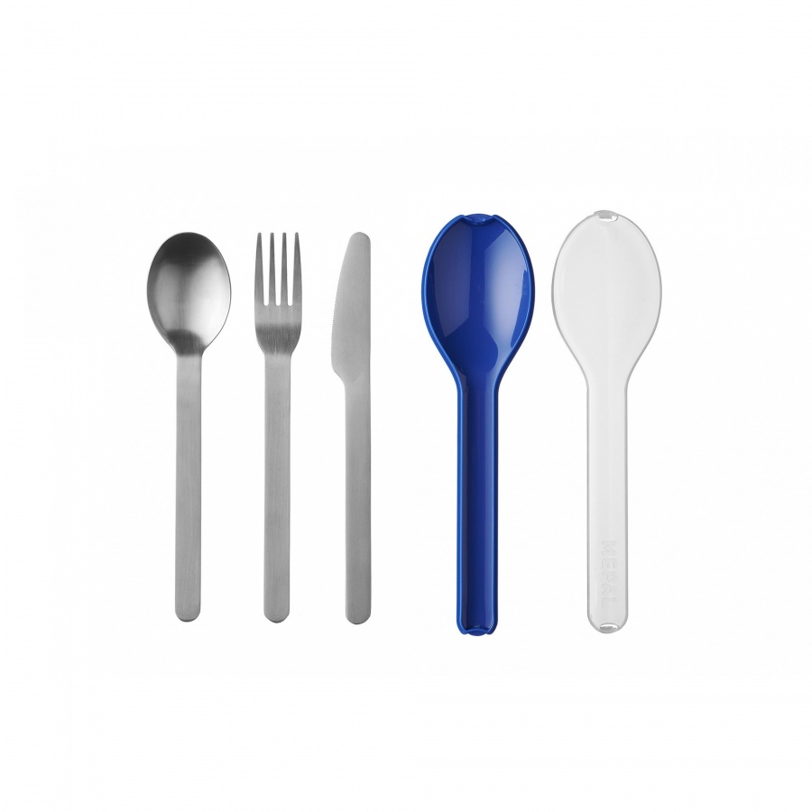 Zestaw 3-szt. sztućców ellipse vivid blue 105760010100