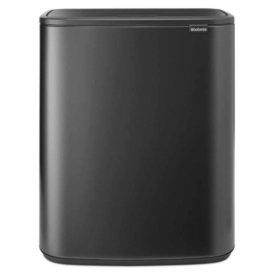 Brabantia 233609 - bo touch bin - kosz 2 x 30 l - 2 komory - confident grey