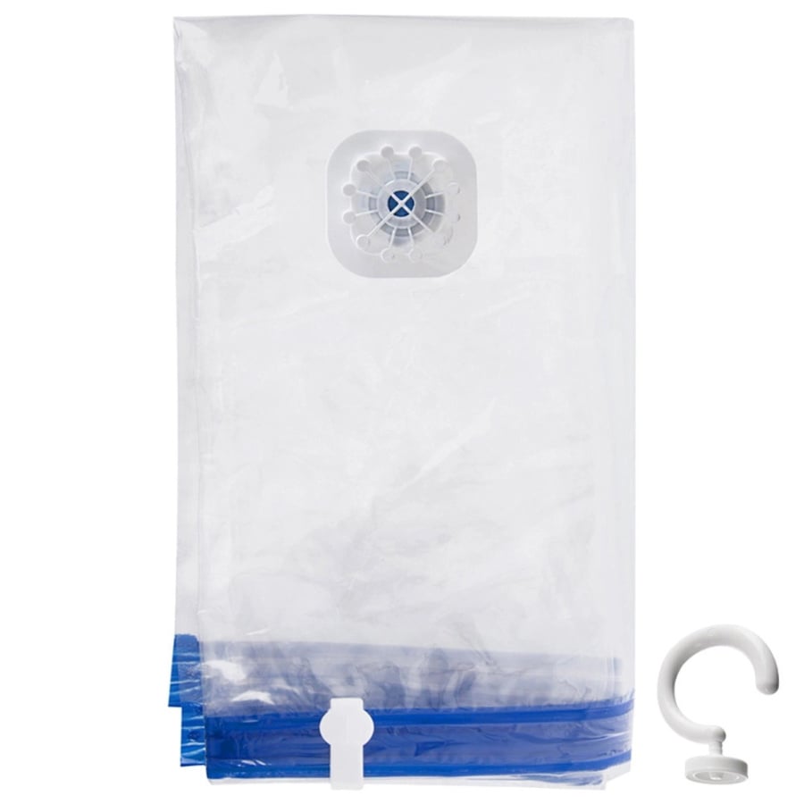 Worek próżniowy na ubrania pościel z wieszakiem 70x104 cm