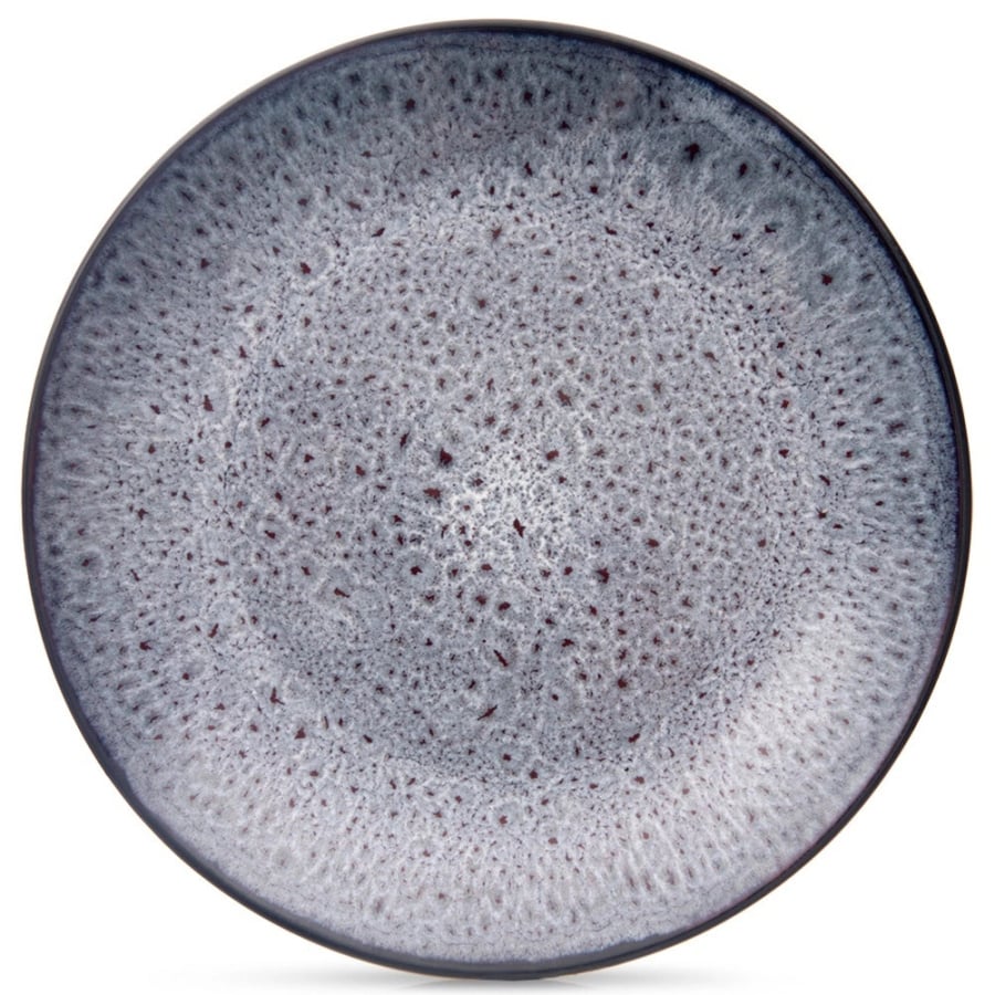 Talerz deserowy ceramiczny fioletowy glaze 20,5 cm