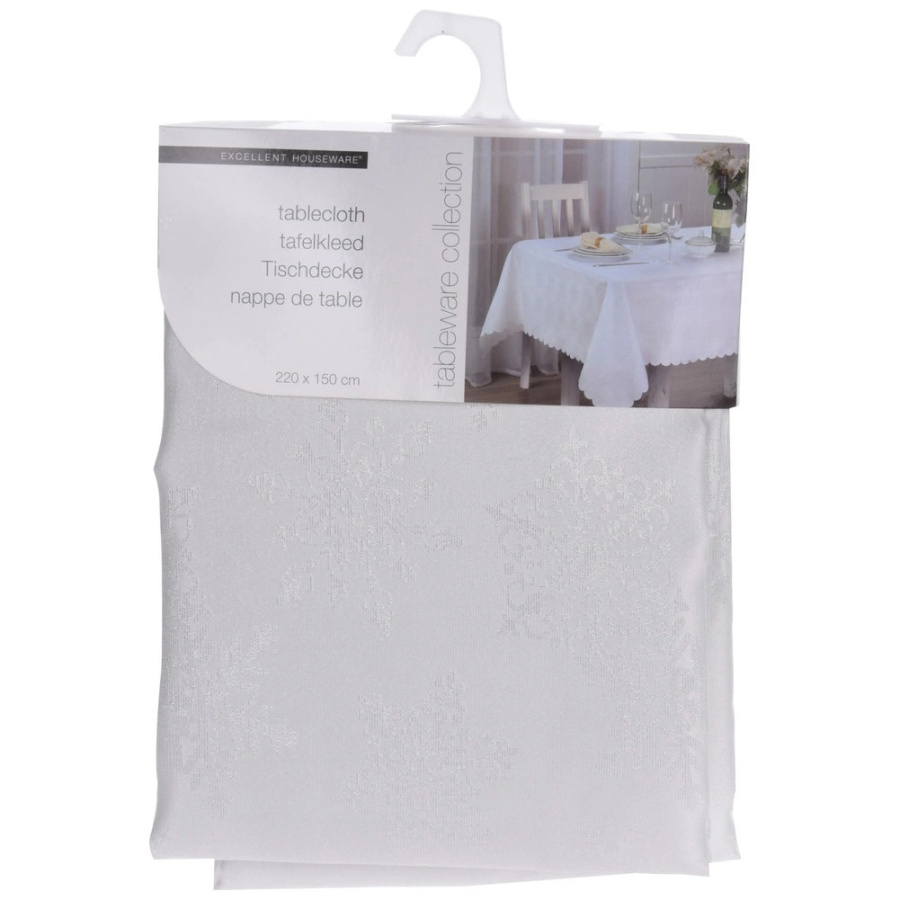 Obrus świąteczny plamoodporny 220x150 cm