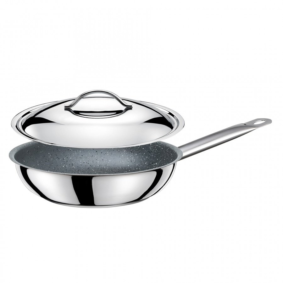 Exclusive patelnia granite 24 cm z pokrywką