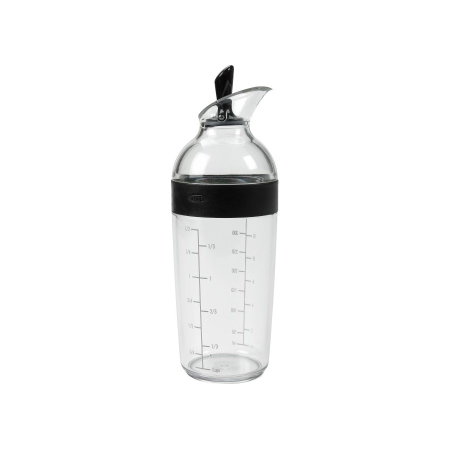 Oxo-shaker do dressingów 350ml. czarny, good grips