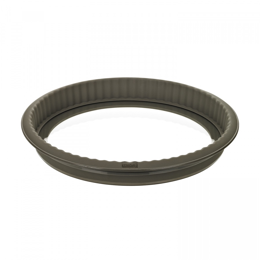 Forma do tarty ze szklanym dnem 26 cm Lurch FlexiForm brązowa