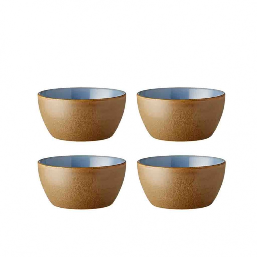 Zestaw misek 4szt. 12m wood/ocean stoneware 28095
