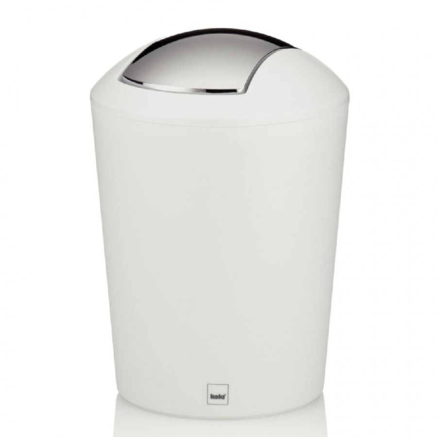 Kosz łazienkowy na śmieci 1,7 l Kela Marta biały