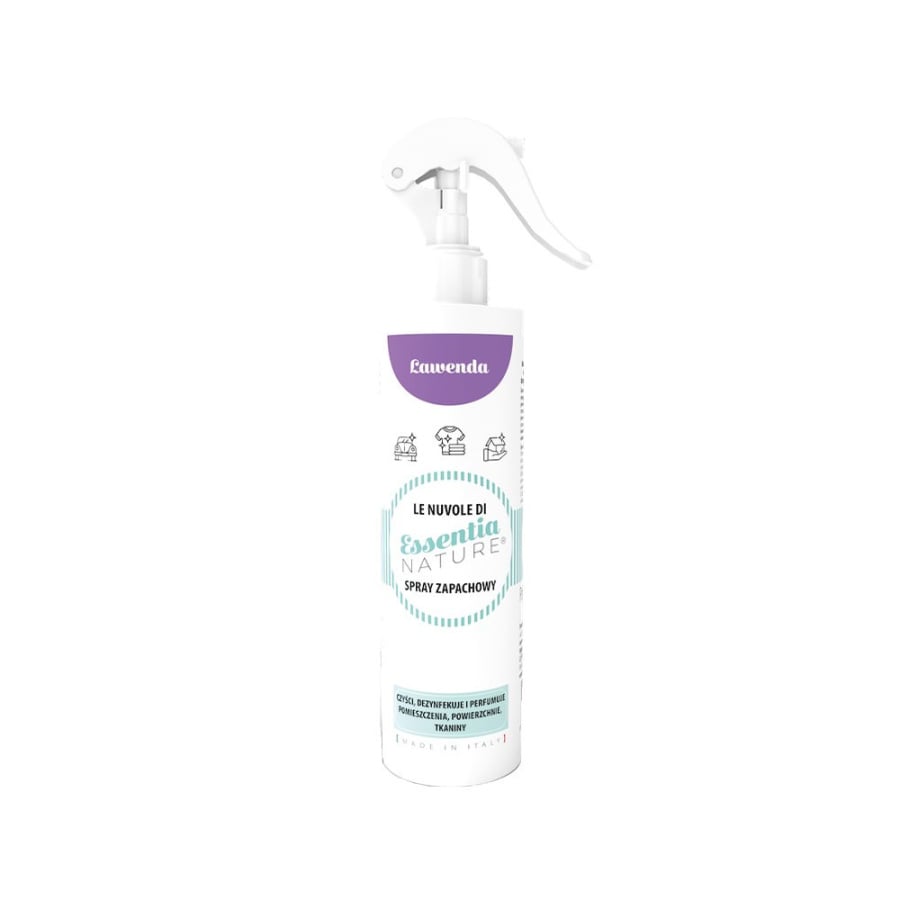 Essentia Nature, Odświeżacz w sprayu do tkanin i wnętrz, Lawenda, 250 ml
