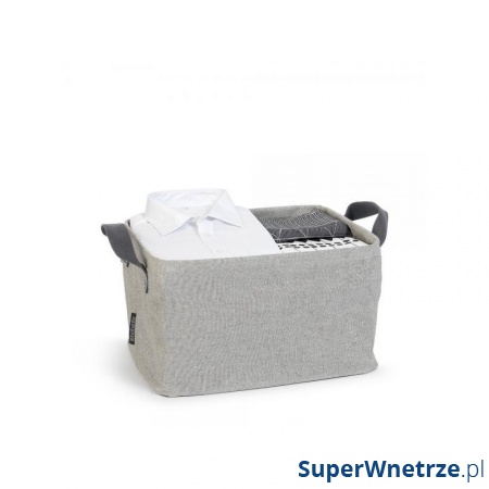 Składany kosz na pranie 35l Brabantia szary