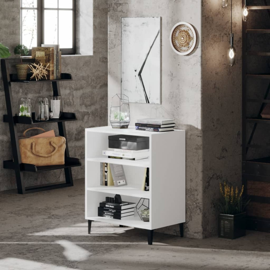 Szafka biała, 57x35x70 cm, płyta wiórowa