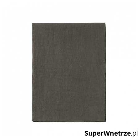 Lniany bieżnik 45x140cm Blomus LINEO ciemnozielony