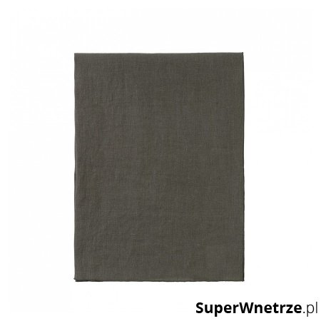 Lniany bieżnik 45x140cm Blomus LINEO ciemnozielony