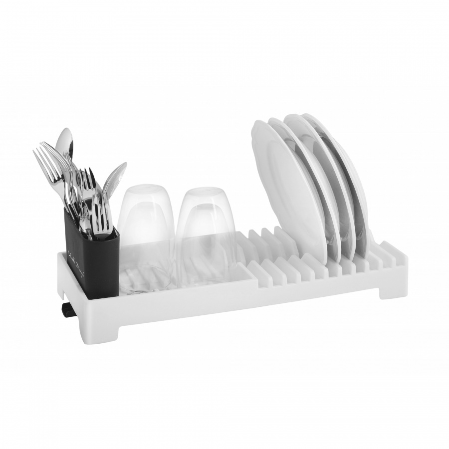 Ociekacz na naczynia Livio Duo biały 8449