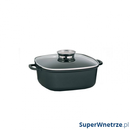 Patelnia 28x28cm do serwowania Kela Kerros czarna