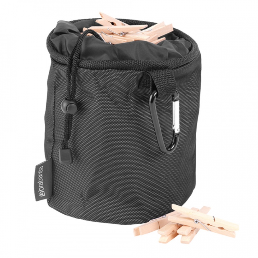 Pojemnik na klamerki 28x17,5cm Brabantia czarny