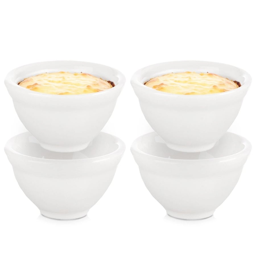 Miseczki na przekąski porcelanowe 6 cm, 40 ml 4 szt.