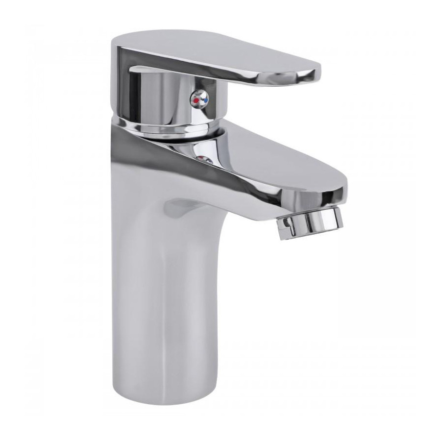 Bateria umywalkowa stojąca łazienkowa chrom - Yoka