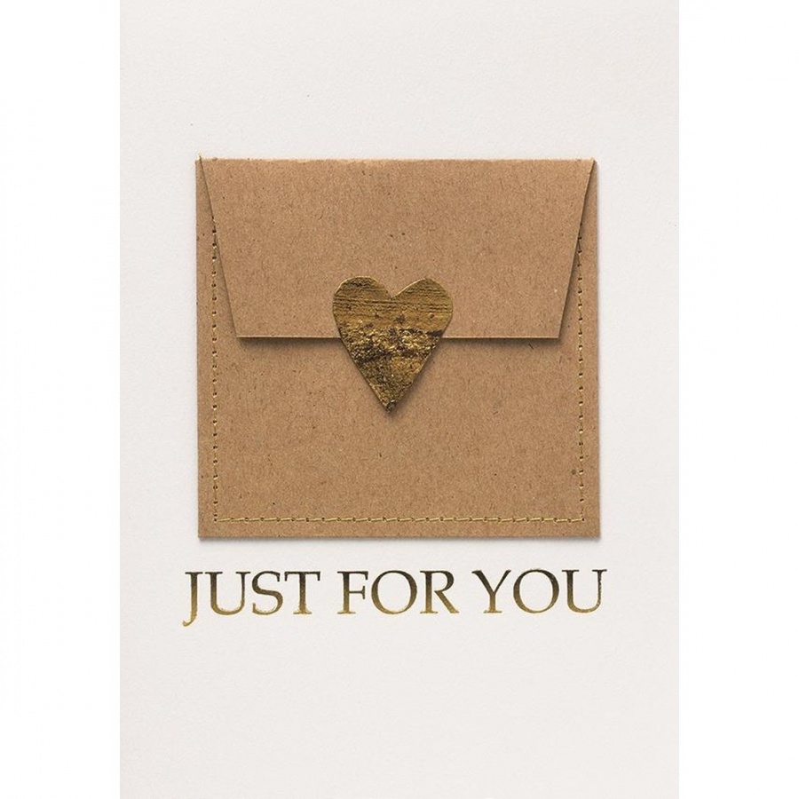 Kartka na voucher Just for you