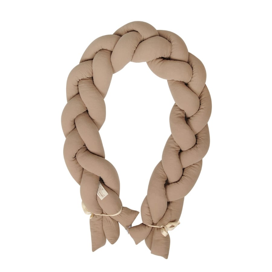 Ochraniacz do łóżeczka WARKOCZ MUSLIN .dł. 200