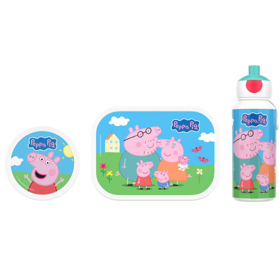 Lunch set campus 3 el. peppa pig 107410865412