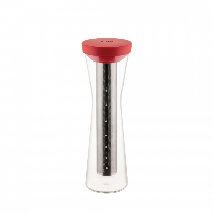 Mazagran- karafka do kawy cold brew, czerwona