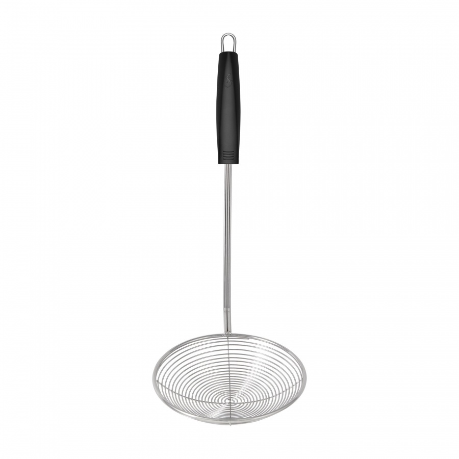 łyżka cedzakowa, 39 cm, śred. 14 cm