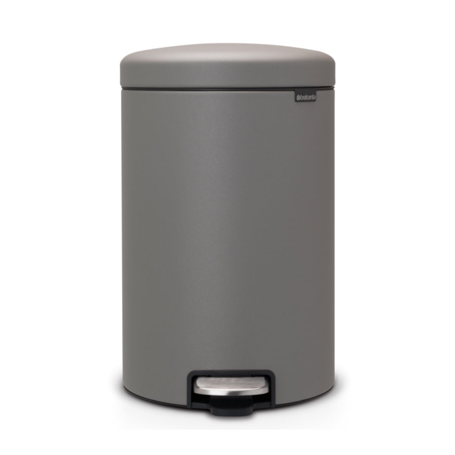 Kosz na śmieci Brabantia NewIcon 20l betonowy szary