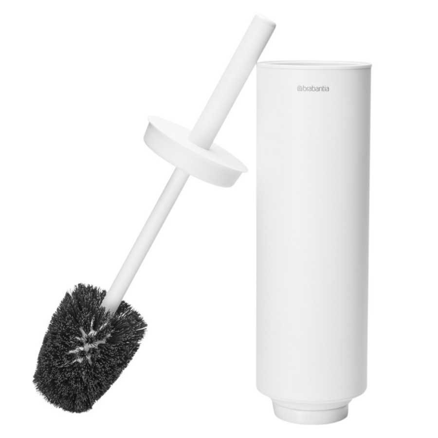 Brabantia 303845 - szczotka do wc w obudowie - mindset - mineral fresh white