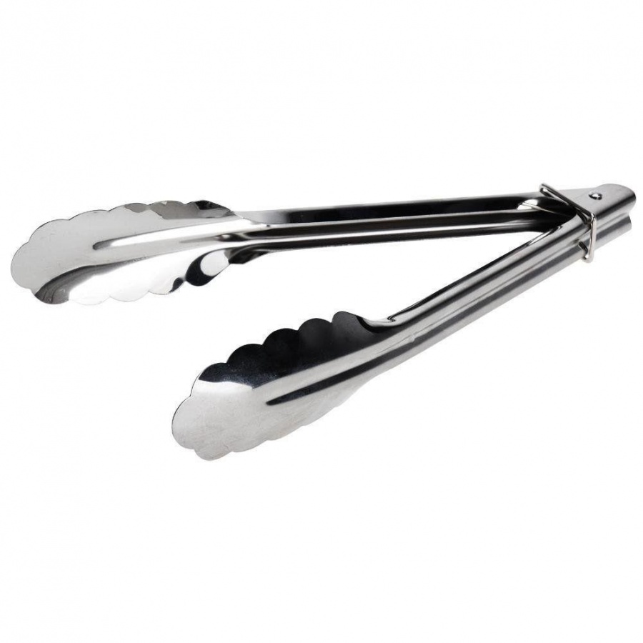 Szczypce kuchenne do obracania serwowania grilla grillowania 24 cm