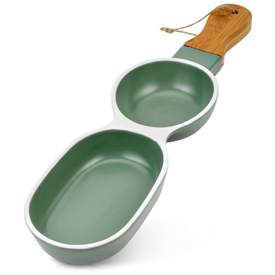 Talerz na przekąski porcelanowy terrestrial 39x10 cm