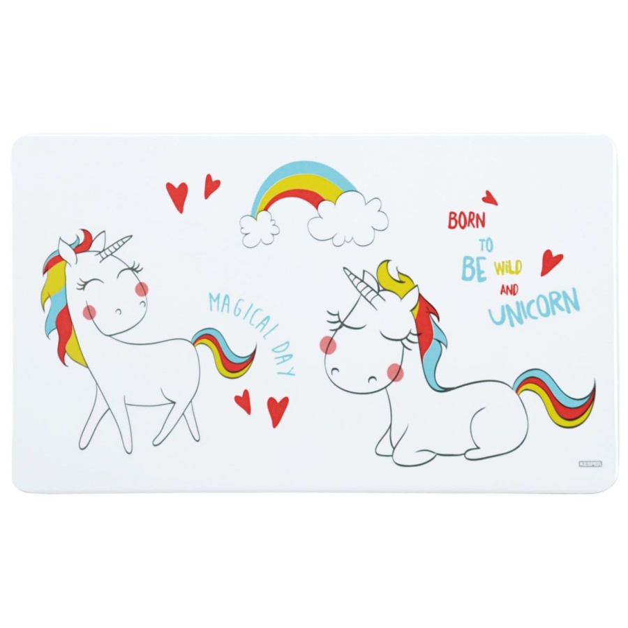 Kesper deska śniadaniowa jednorożec melamina 23,5x14 cm