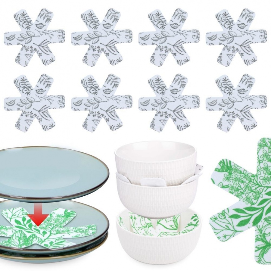 Przekładki ochronne do patelni 8 szt. 18 cm