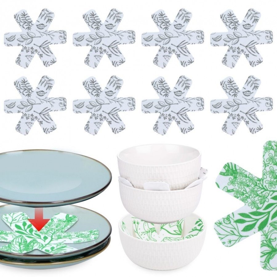 Przekładki ochronne do patelni 8 szt. 18 cm