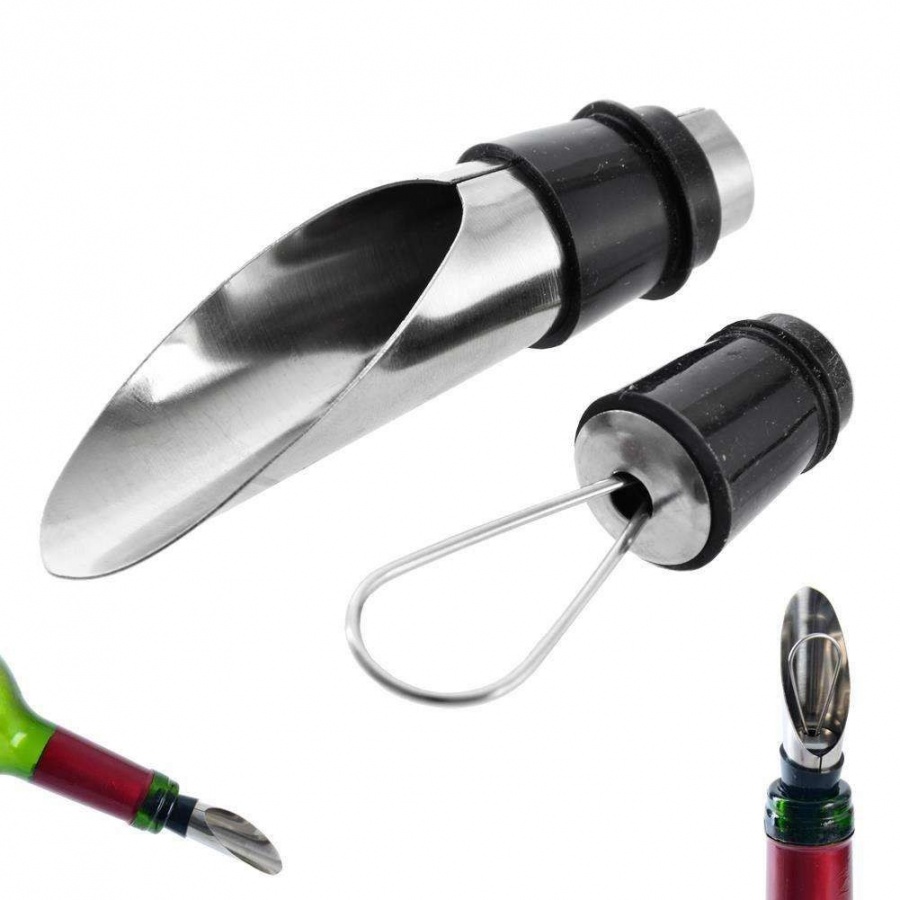 Nalewak, dozownik, 2w1, korek, zatyczka do wina