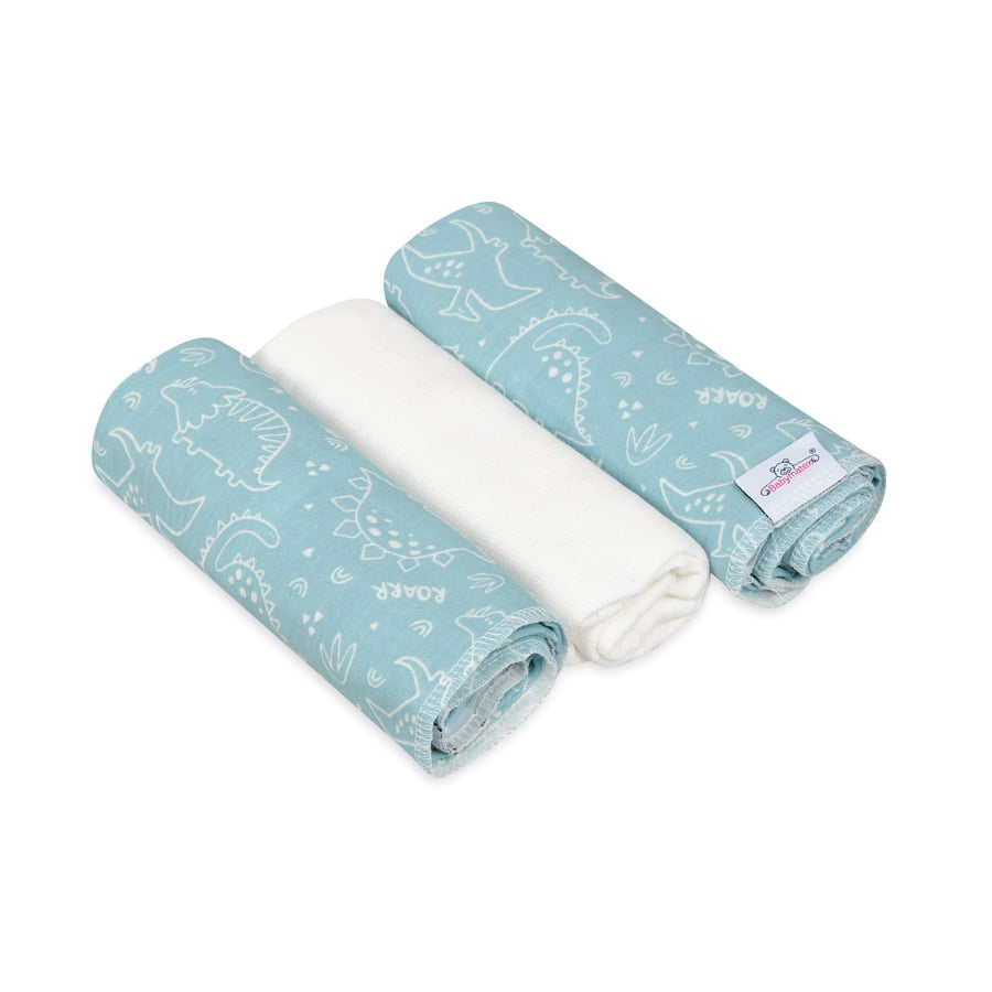 Pielucha MUSLIN DESIGN druk 3 pak, roz. 70x80