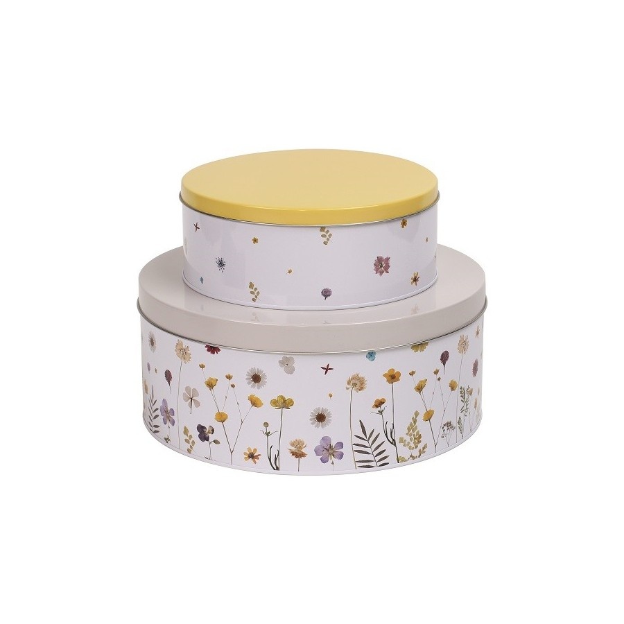 Typ-zestaw 2 pojemników na ciastka, botanics