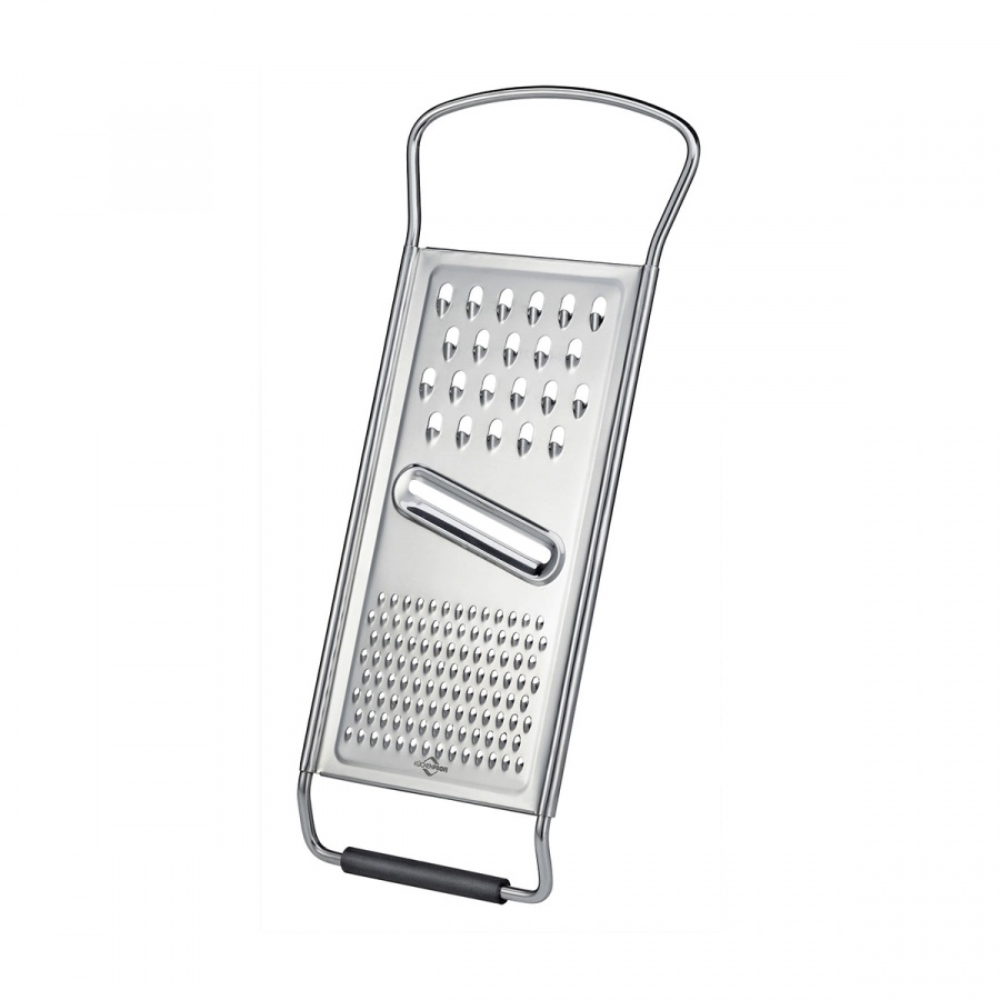 Stalowa tarka uniwersalna 29,5x14,5 cm Kuchenprofi srebrna