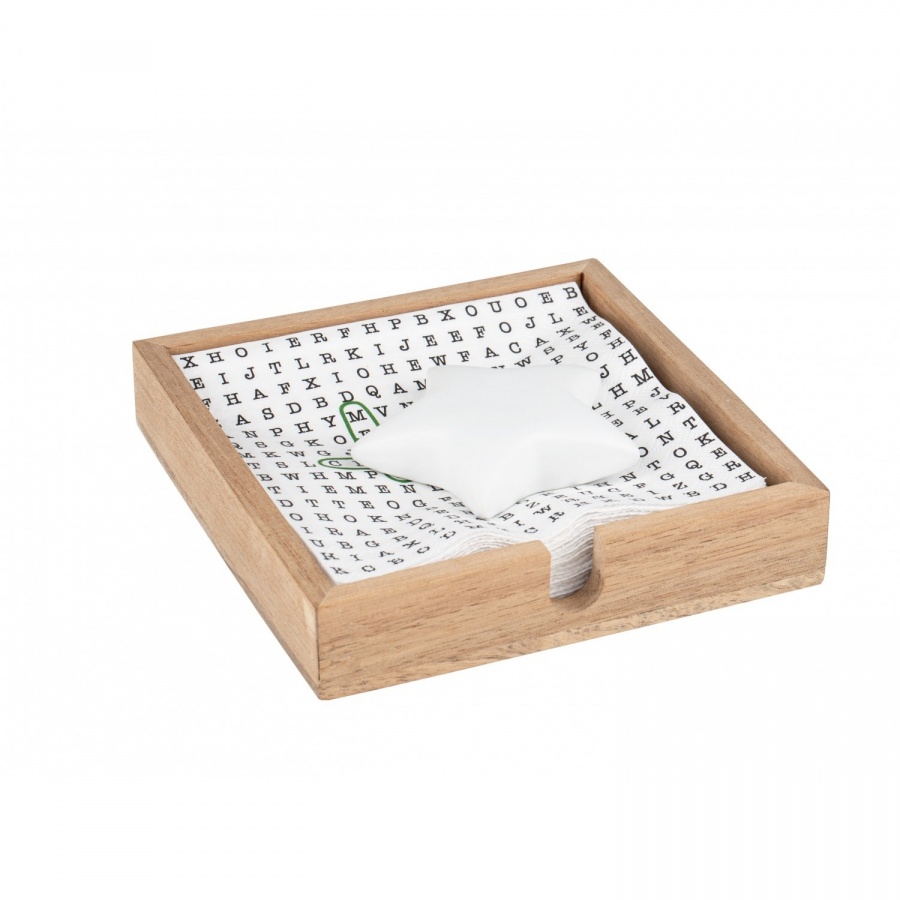 Serwetnik z obciążnikiem, gwiazda