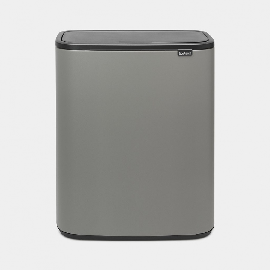 Kosz Bo Touch Bin 1 komora 60 l, mineralny betonowy szary - Brabantia