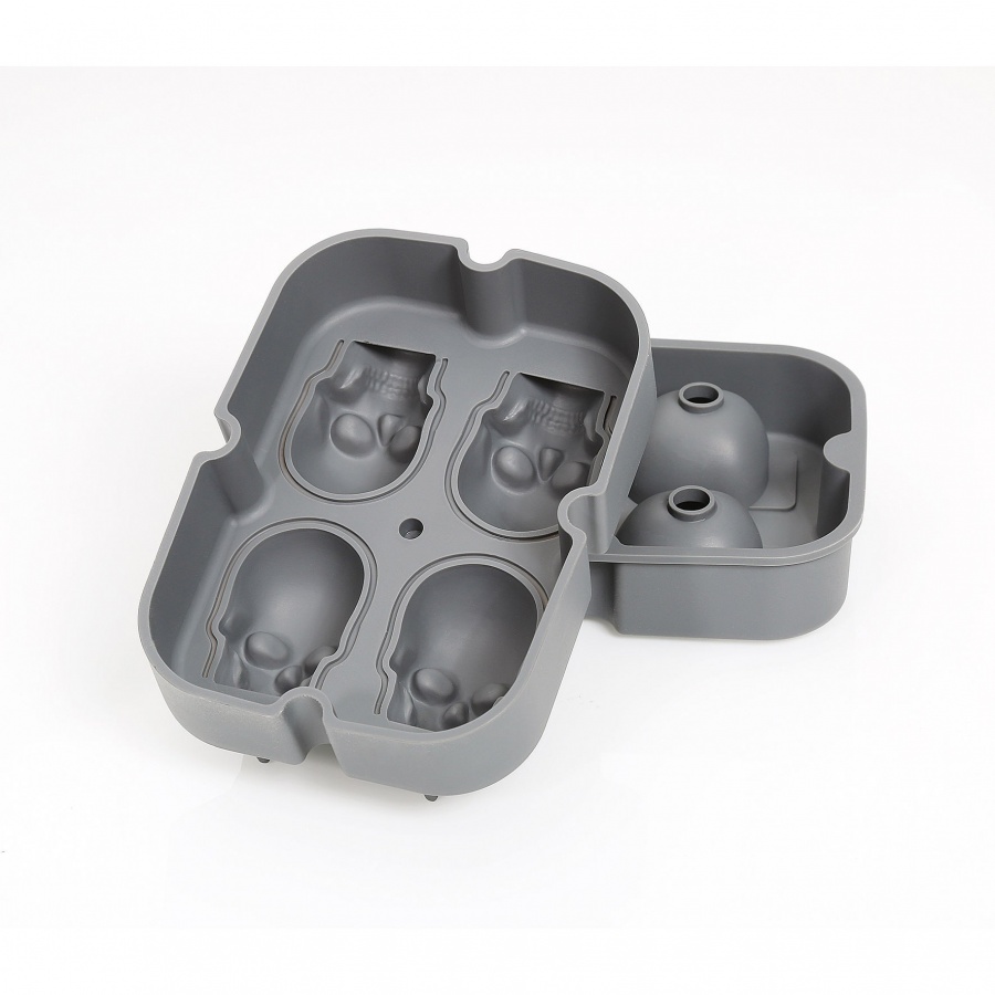 foremka do lodowych czaszek, 11,5 x 8,5 x 4,5 cm