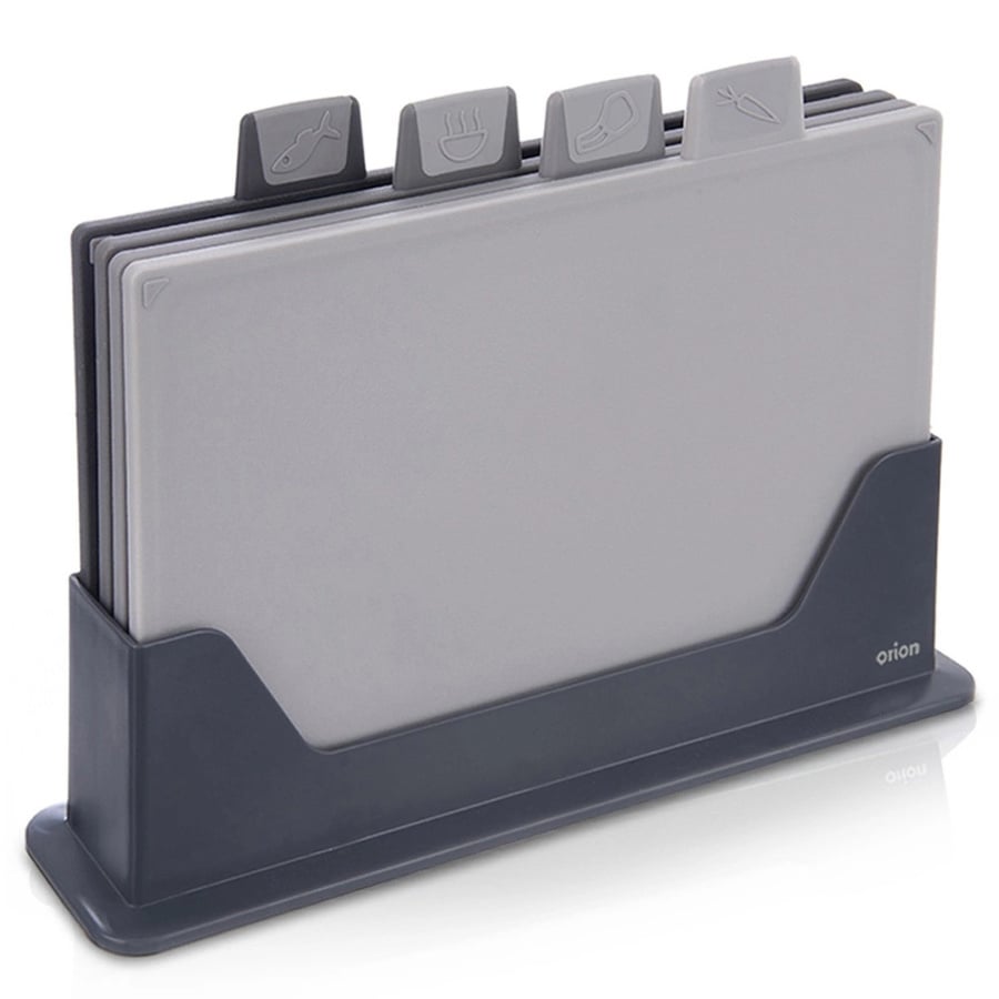 Deski do krojenia ze stojakiem 4 szt.