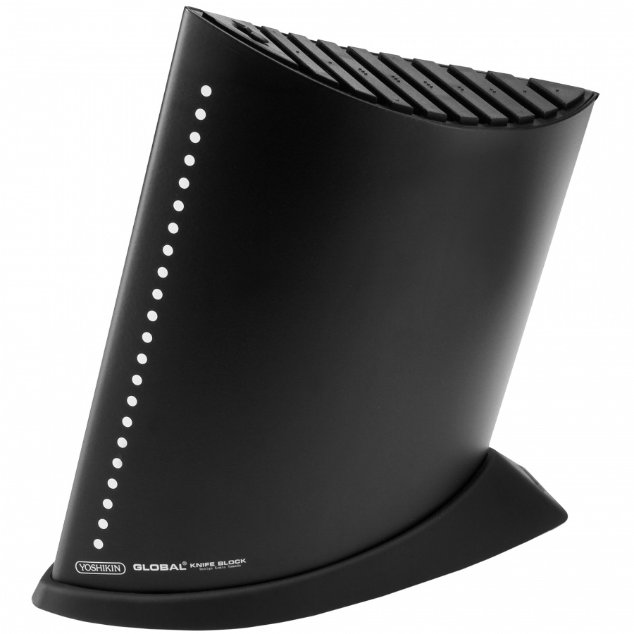 Blok na 9 noży w kształcie żaglowca – czarny Global