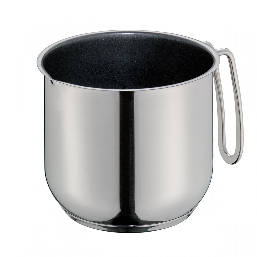 garnek do mleka, 1,5 l, śred. 14 x 12,5 cm, stal nierdzewna