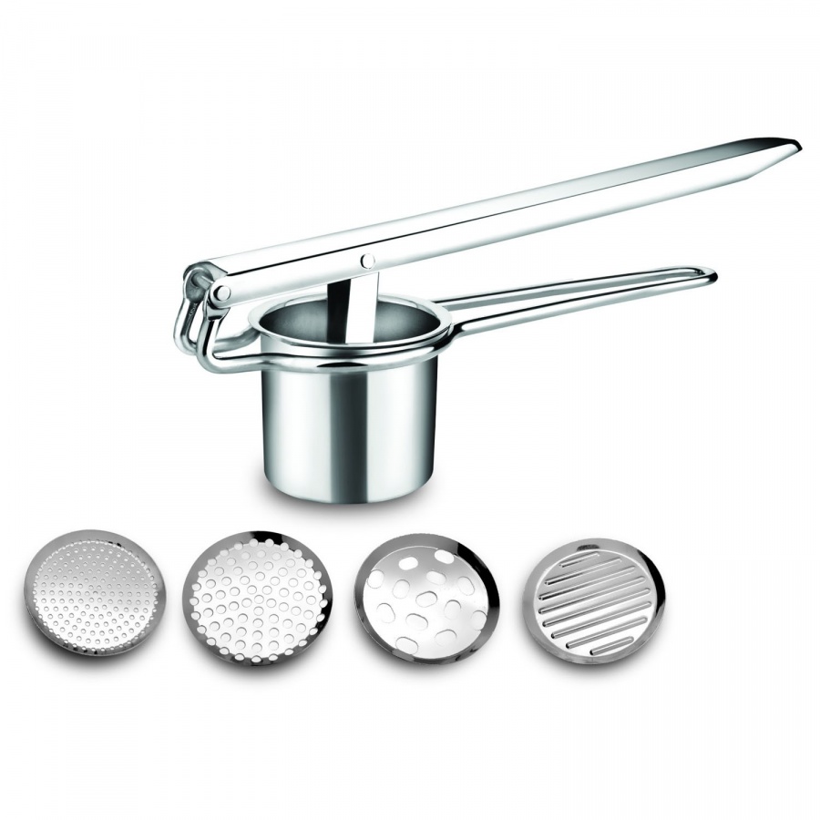 Praska do ziemniaków z 4 dyskami, stal