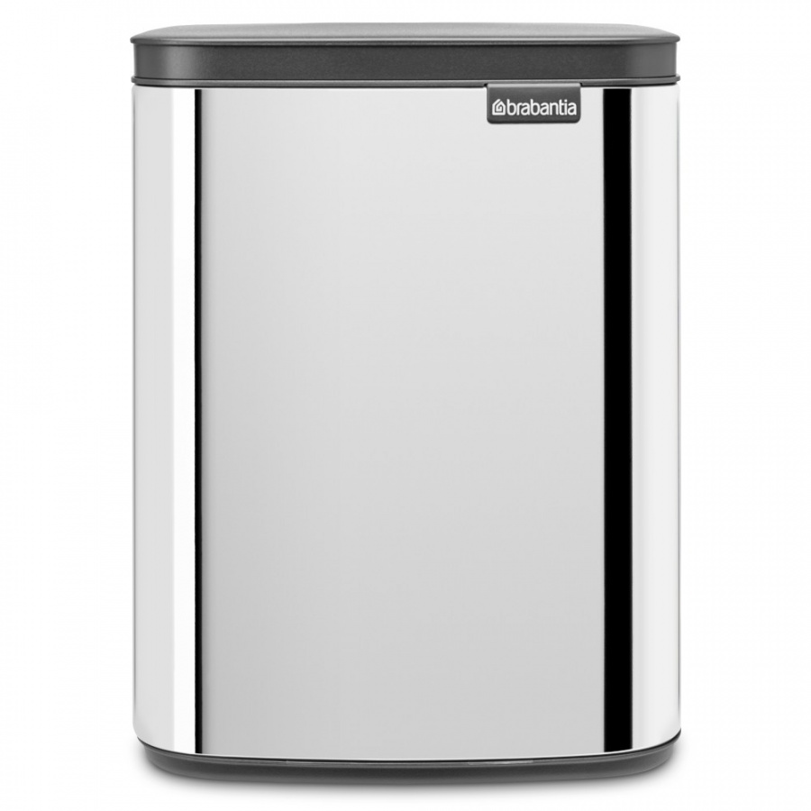 Brabantia 222948 - bo waste bin - 7 l - brilliant steel