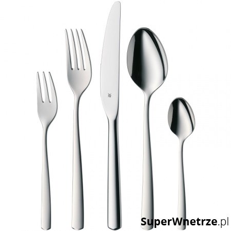 Zestaw sztućców 30 częściowy WMF Boston srebrny
