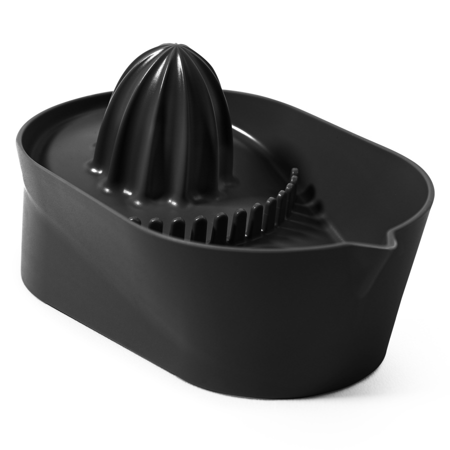 Obló wyciskarka do cytrusów czarna