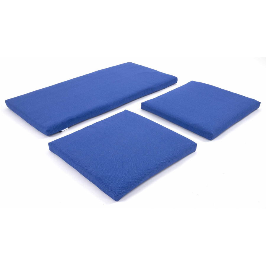 Zestaw poduszek emily : kolor - blue 538-08