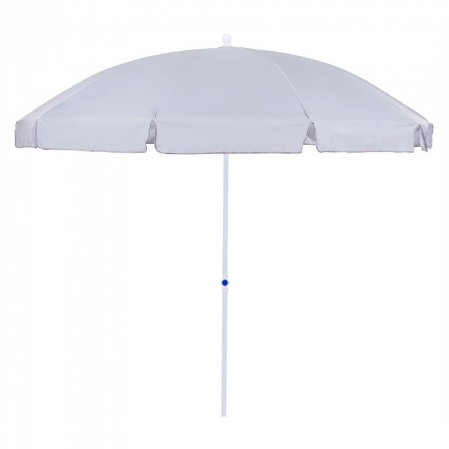 Parasol ogrodowy metalowy 250 cm : Kolor - Grey
