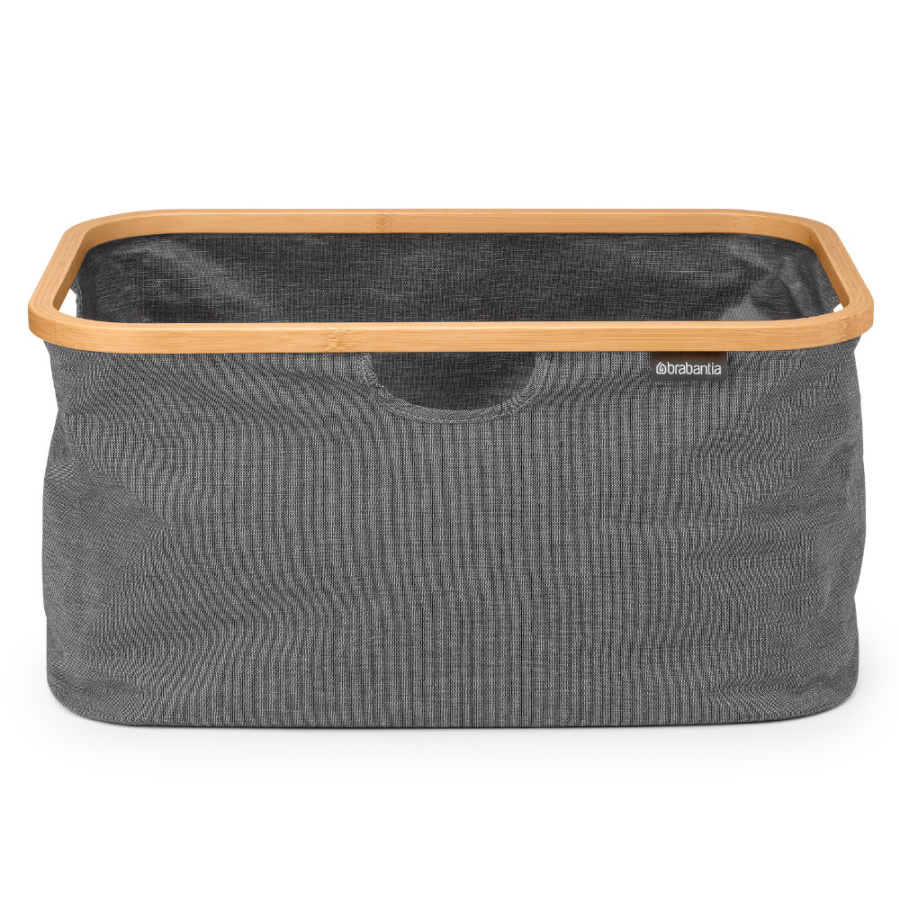 Brabantia 232725 - składany kosz na pranie 40 l - pepper black